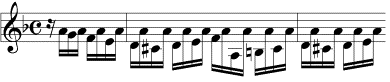 Der Kontrapunkt im Thema einer Toccata von J. S. Bach